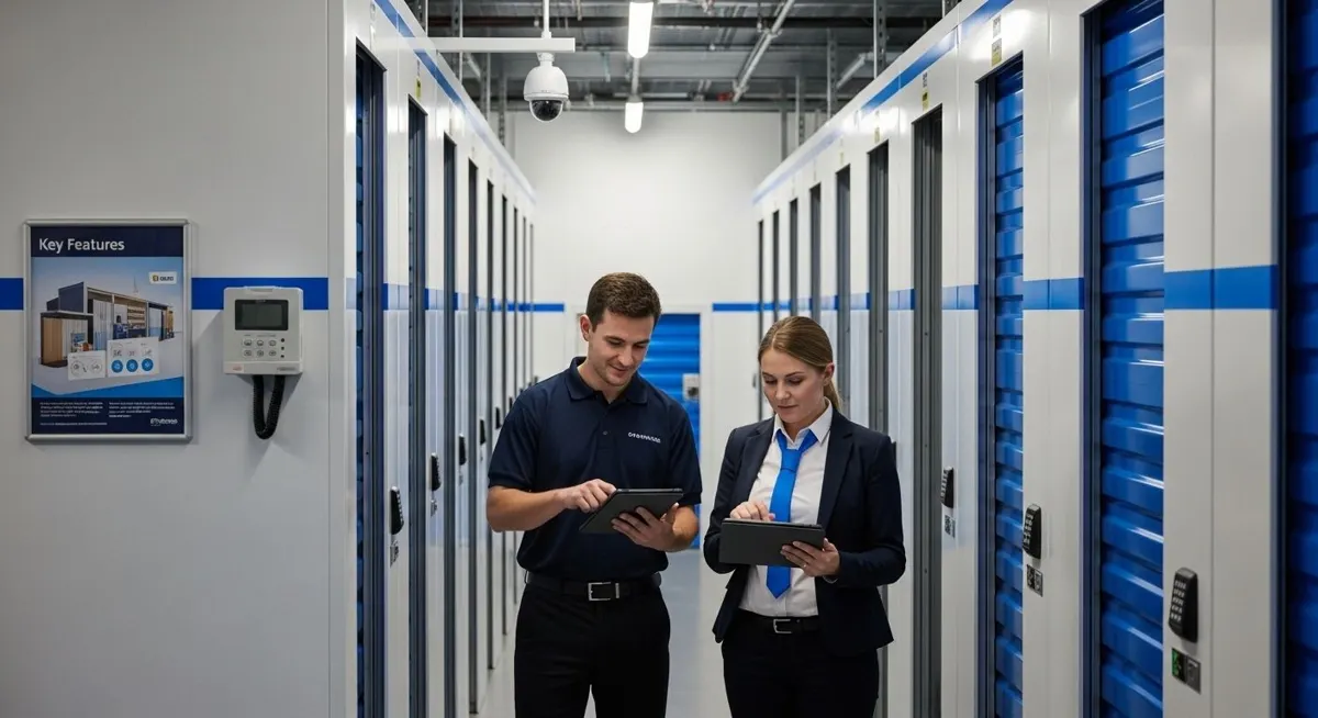 secure storage warehouse staff