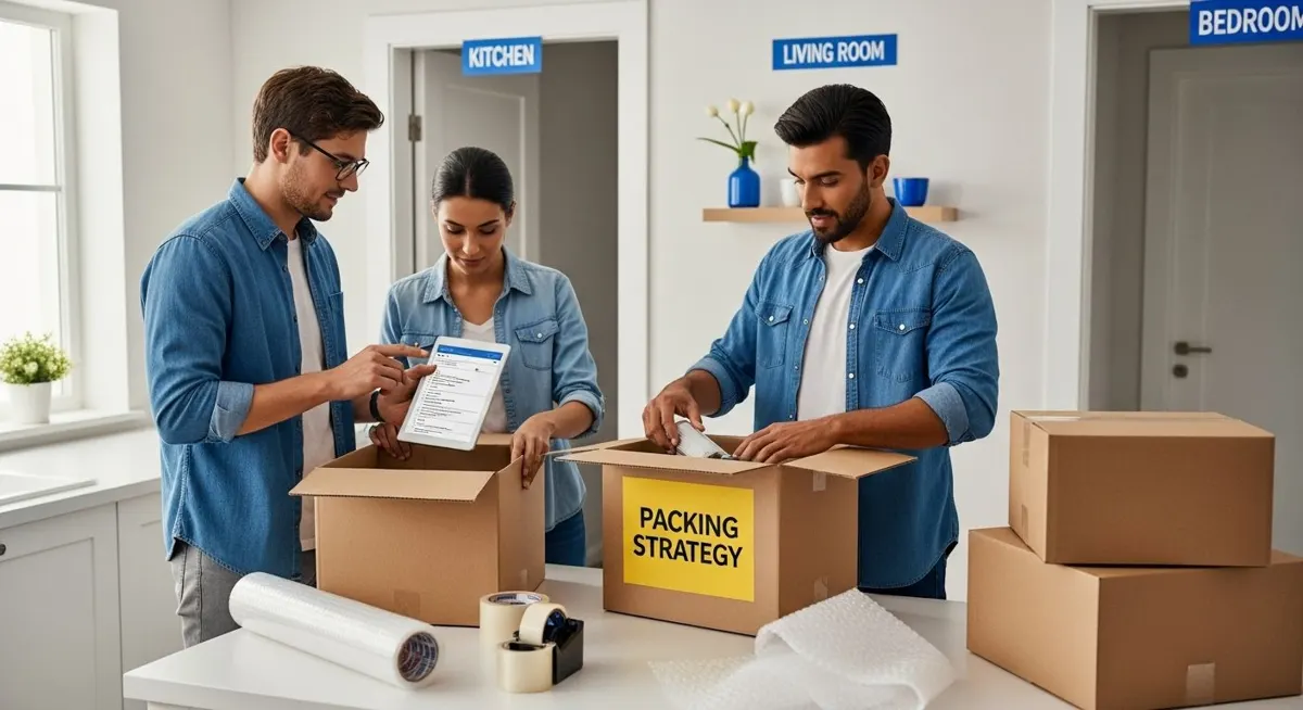 packing boxes moving tips