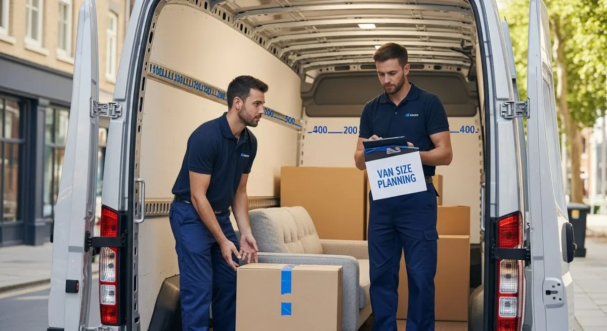 removal van interior planning