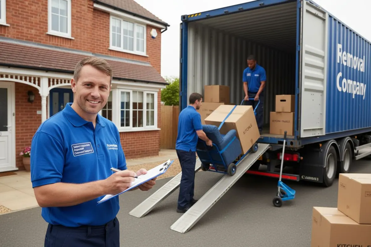 international removal company UK