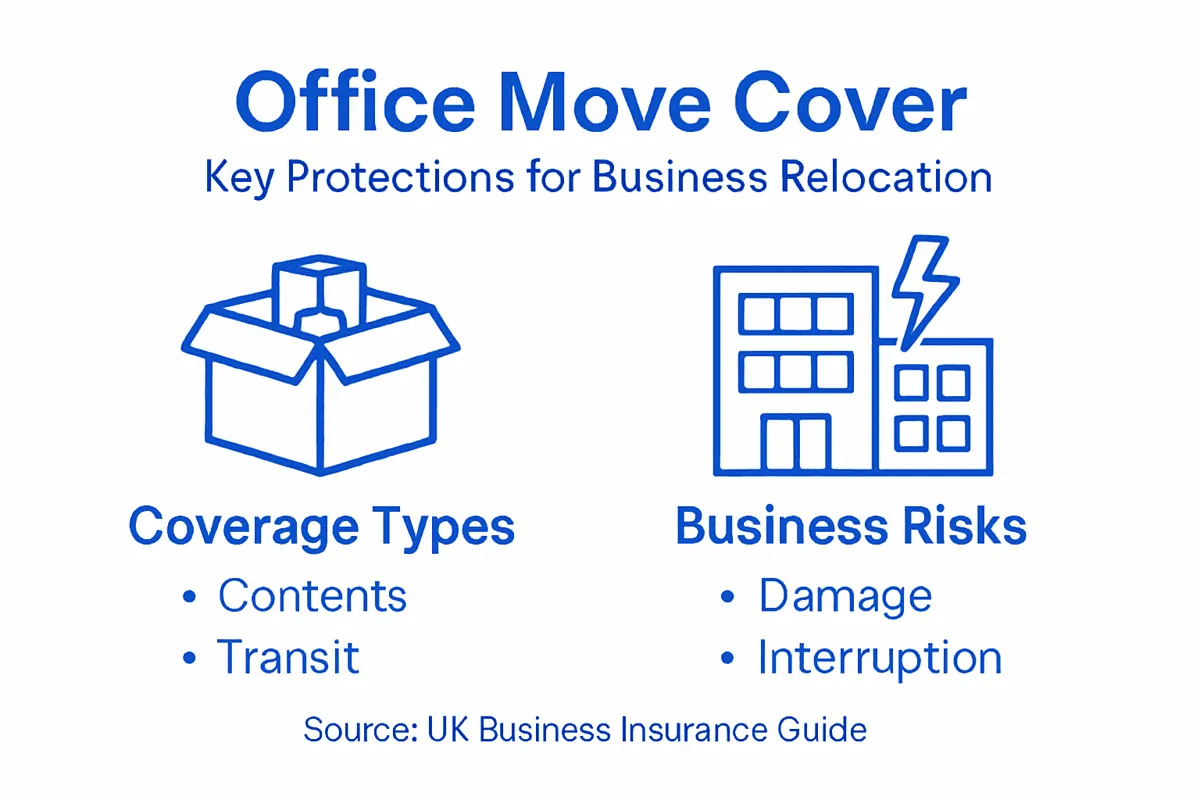 Infographic on insurance coverage types and risks