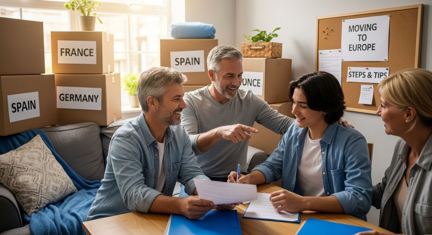 moving to Europe from UK