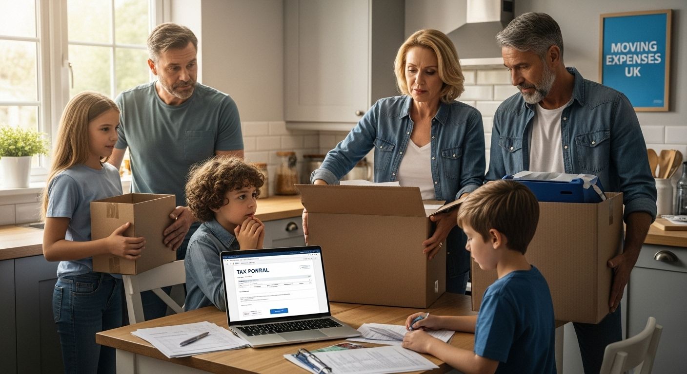 taxes moving expenses family UK