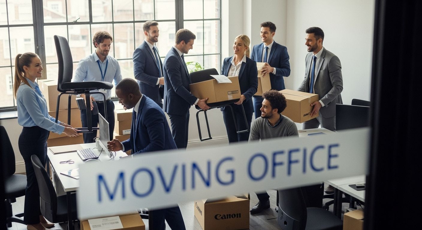 moving office employees