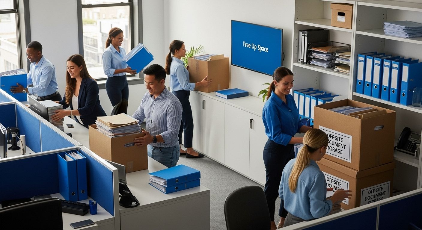 offsite document storage space