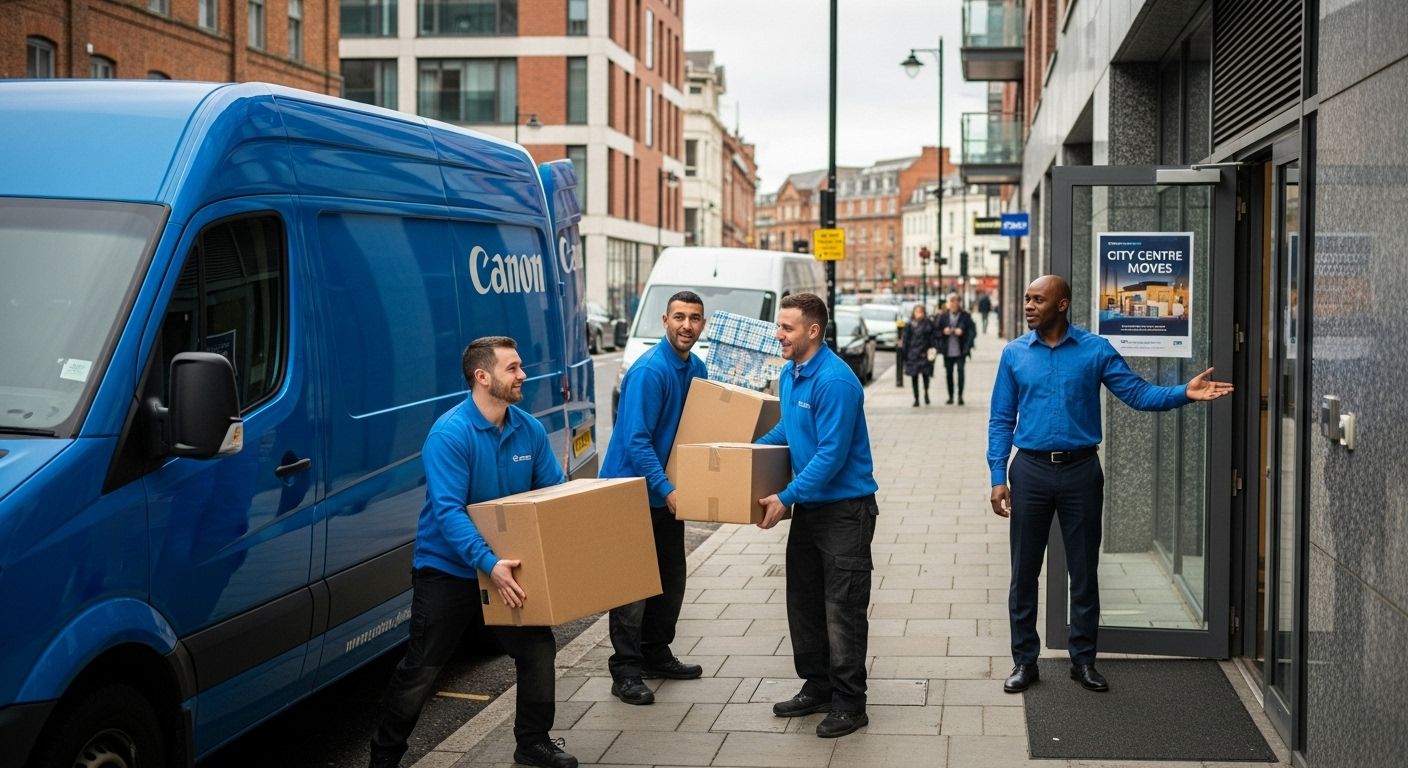 Newcastle removals city centre