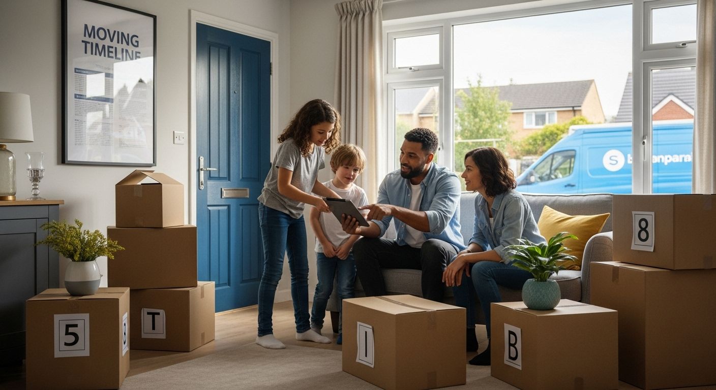 moving house timeline family