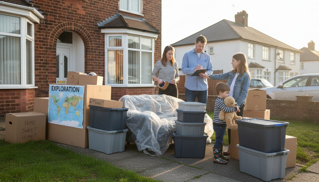 UK family preparing for an international move