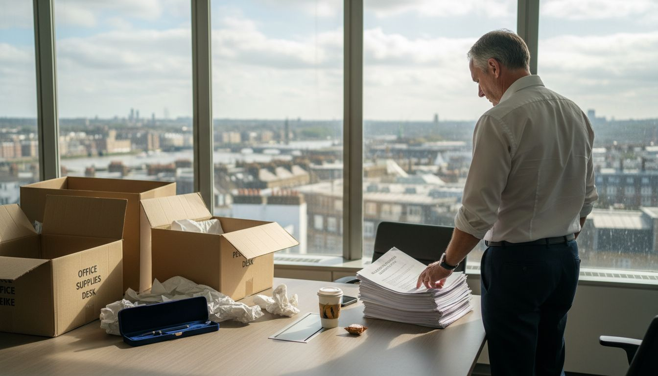 Manager overseeing UK office move documents